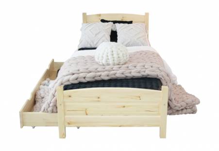 JOANA magasított ágy + matrac + ágyrács AJÁNDÉK, 90x200 cm