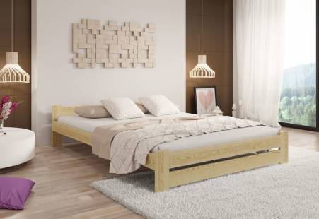 EURO ágy + matrac + ágyrács AJÁNDÉK, 140 x 200 cm