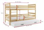 ERYK 3 emeletes ágy+matrac+ágyrács ingyen
