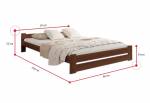 EURO 2 ágy+matrac+ágyrács AJÁNDÉK, 80x200cm