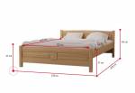 JOANA magasított ágy + matrac + ágyrács AJÁNDÉK, 120x200 cm