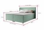SIMPLE Boxspring kárpitozott ágy