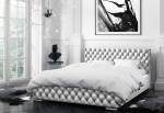 FARO kárpitozott ágy + ágyneműtartó + ágyrács