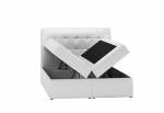 AVANTI boxspring kárpitozott ágy + fedő INGYEN