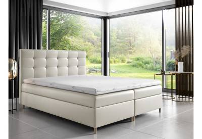 DAKOTA boxspring kárpitozott ágy + fedő INGYEN