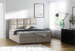 GALAXY boxspring kárpitozott ágy + fedő