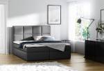 GALAXY boxspring kárpitozott ágy + fedő