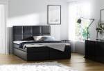 GALAXY boxspring kárpitozott ágy + fedő
