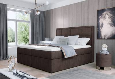 MERON kárpitozott boxspring ágy