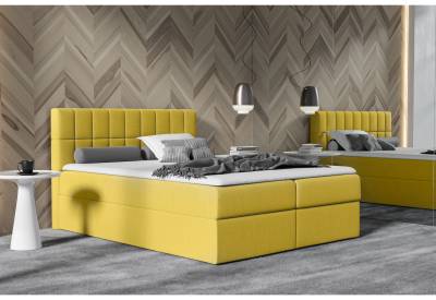 KARDAMON kárpitozott boxspring ágy + topper