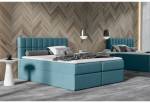 KARDAMON kárpitozott boxspring ágy + topper