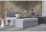 KARDAMON kárpitozott boxspring ágy + topper