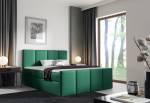 LARS kárpitozott boxspring ágy + topper