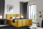 LARS kárpitozott boxspring ágy + topper