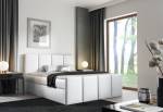 LARS kárpitozott boxspring ágy + topper