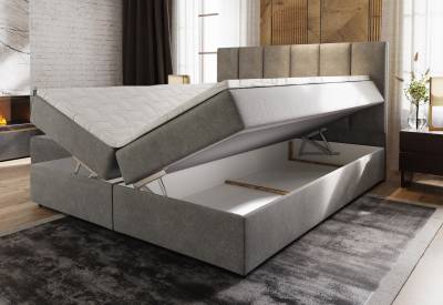 MERIL kárpitozott boxspring ágy