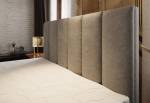 LAGO kárpitozott boxspring ágy + topper