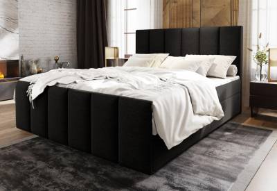 LAGO kárpitozott boxspring ágy + topper