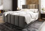 LAGO kárpitozott boxspring ágy + topper