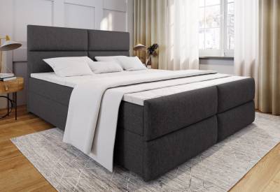 MULEN kárpitozott boxspring ágy + topper
