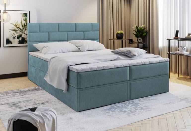 ARINOS kárpitozott boxspring ágy