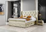 FOCUS LUX kárpitozott boxspring ágy