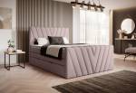 CANDICE kárpitozott boxspring ágy