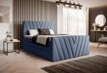 CANDICE kárpitozott boxspring ágy