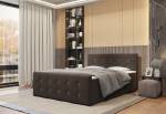 TRENTO kárpitozott boxspring ágy