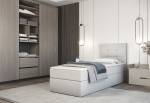 DALMINE kárpitozott boxspring ágy