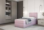 DALMINE kárpitozott boxspring ágy