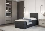 DALMINE kárpitozott boxspring ágy