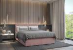 IMOLA kárpitozott boxspring ágy