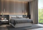 IMOLA kárpitozott boxspring ágy