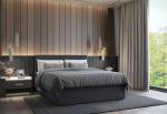 IMOLA kárpitozott boxspring ágy
