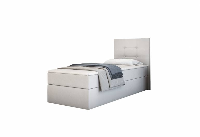 DALMINE kárpitozott boxspring ágy