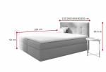 TOP 2 boxspring kárpitozott ágy