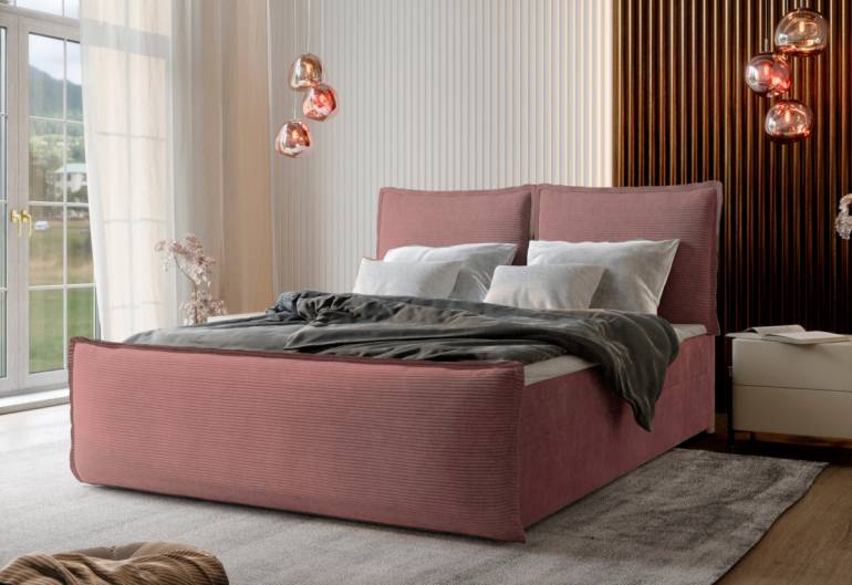 MONTA boxspring kárpitozott ágy