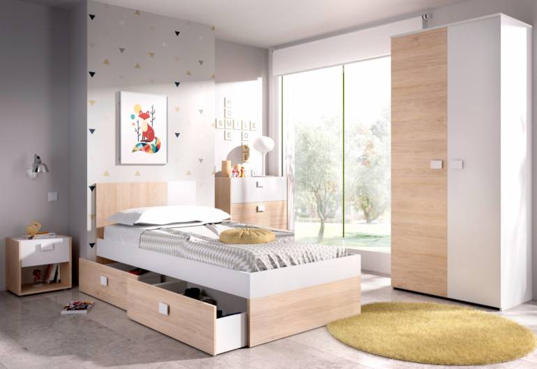 CAMA Gyerekágy tárolóval