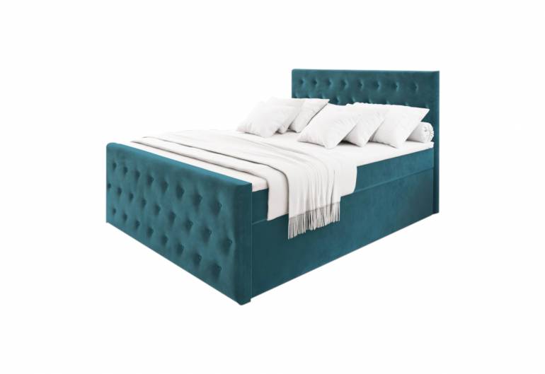 FONDI kárpitozott boxspring ágy - 2497. számú ELADÓ
