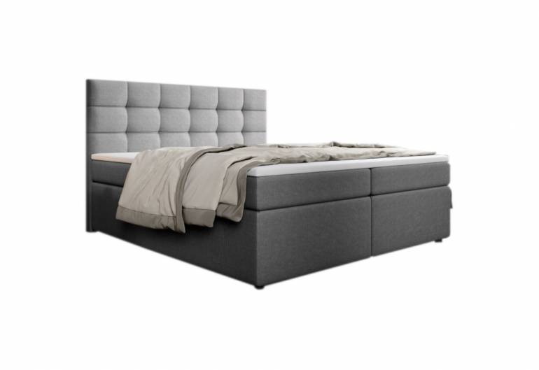 PALMA kárpitozott boxspring ágy + fedőmatrac - 2499. számú ELADÓ