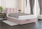 DUO P egyszemélyes kárpitozott ágy boxspring