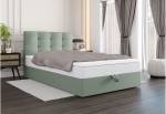 DUO P egyszemélyes kárpitozott ágy boxspring