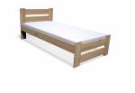 ECOLE tömörfa ágy + matrac + ágyrács AJÁNDÉK, 90x200 cm