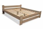 ALUNE tömörfa ágy + matrac + ágyrács AJÁNDÉK, 140x200 cm