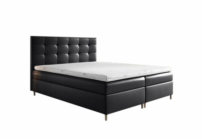 DAKOTA boxspring kárpitozott ágy + fedő INGYEN