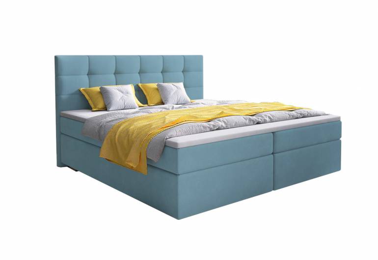 GLOS kárpitozott boxspring ágy