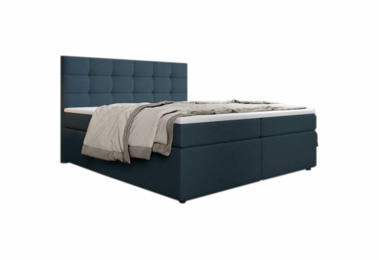 PALMA kárpitozott boxspring ágy + fedőmatrac