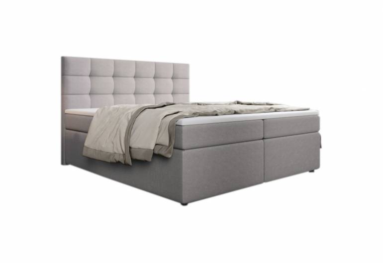 PALMA kárpitozott boxspring ágy + fedőmatrac