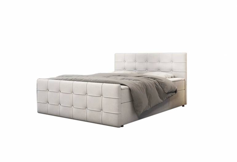 TRENTO kárpitozott boxspring ágy